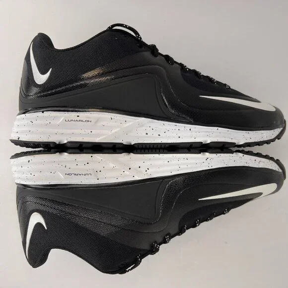 Nike Mens 684690-010 Black White Lunarlon MVP Pregame Size 12
